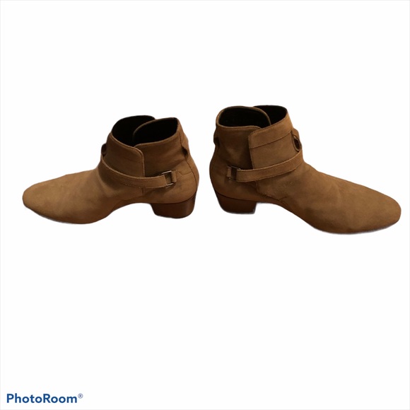 Saint Laurent Blake Jodhpur Bootie Tan New Sigaro - Picture 6 of 7